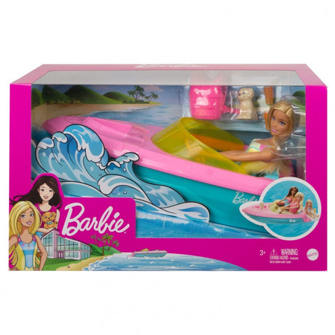 Barbie Boat w/Doll
