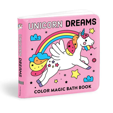 Unicorn Dreams Color Magic Bath Book For Ages 1+