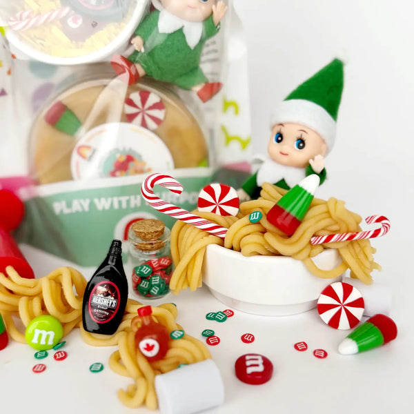 Kiddough Play Kit | Elf Breakfast Kit 3+