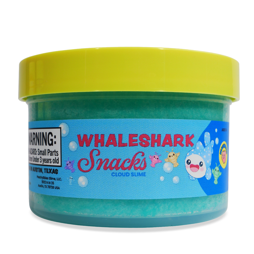 Peachybbies | Whale Shark Snacks Cloud Slime - 2