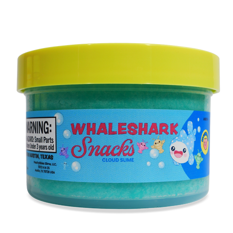 Peachybbies | Whale Shark Snacks Cloud Slime - CR Toys