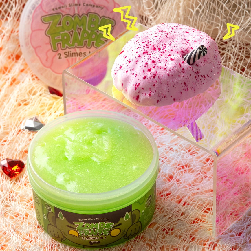 Slime Zombie Frappe 2 Slimes In 1 For Ages 4+