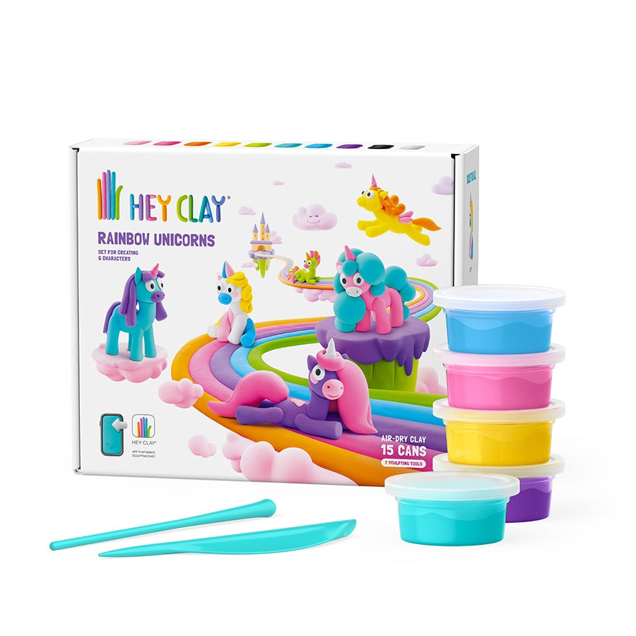 Hey Clay | Rainbow Unicorns 6+