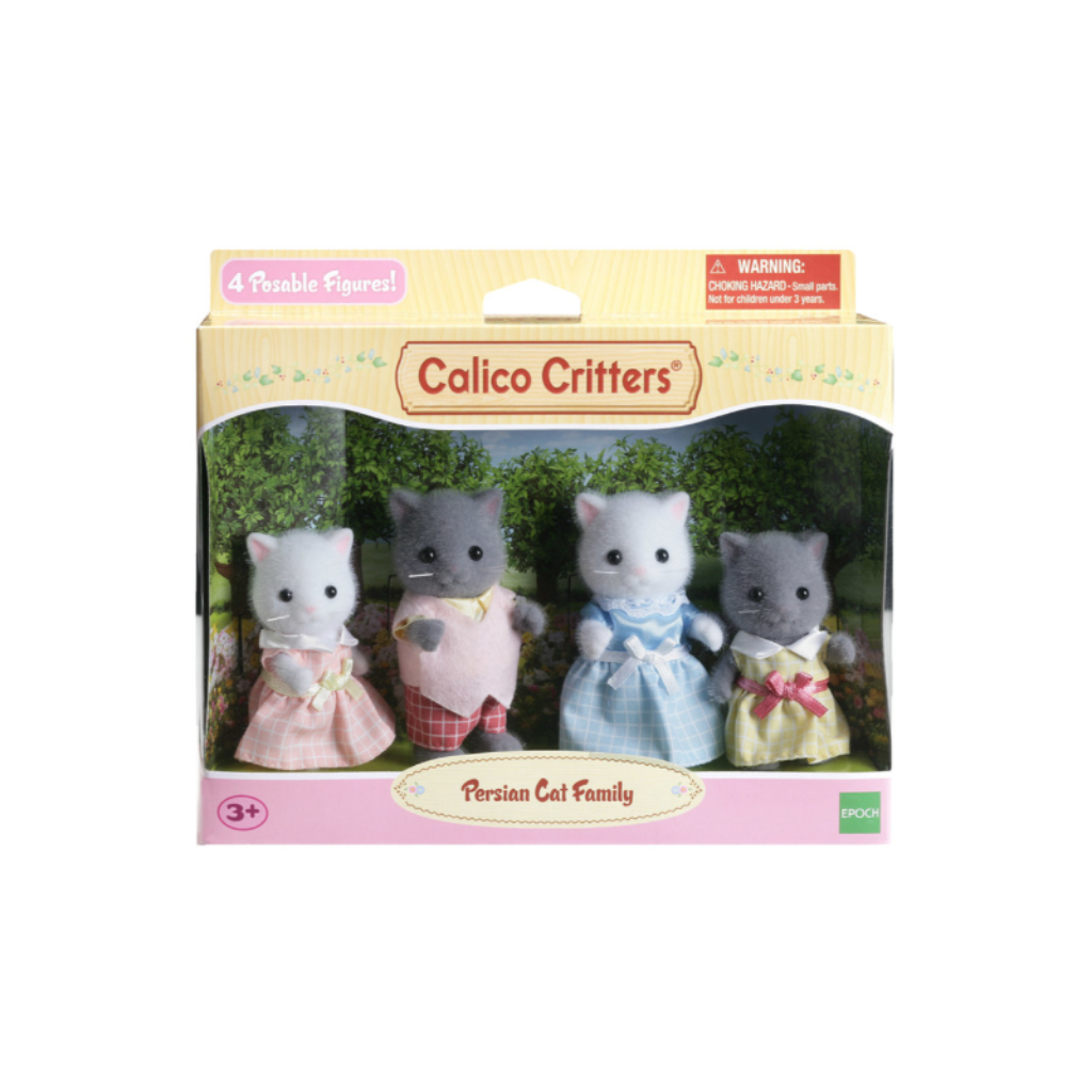 Calico Critters | Persian Cat Family - CR Toys
