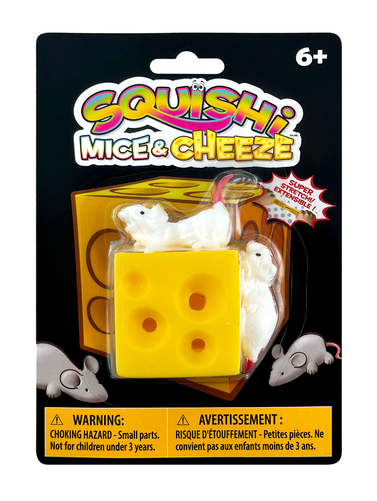 Incredible Squishy | Squishi Mice and Cheese - CR Toys