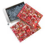 Red 1000pc Puzzle 40056