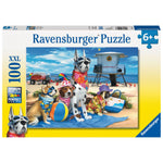 Puzzle | No Dogs on the Beach | 100 Pc XXL - CR Toys