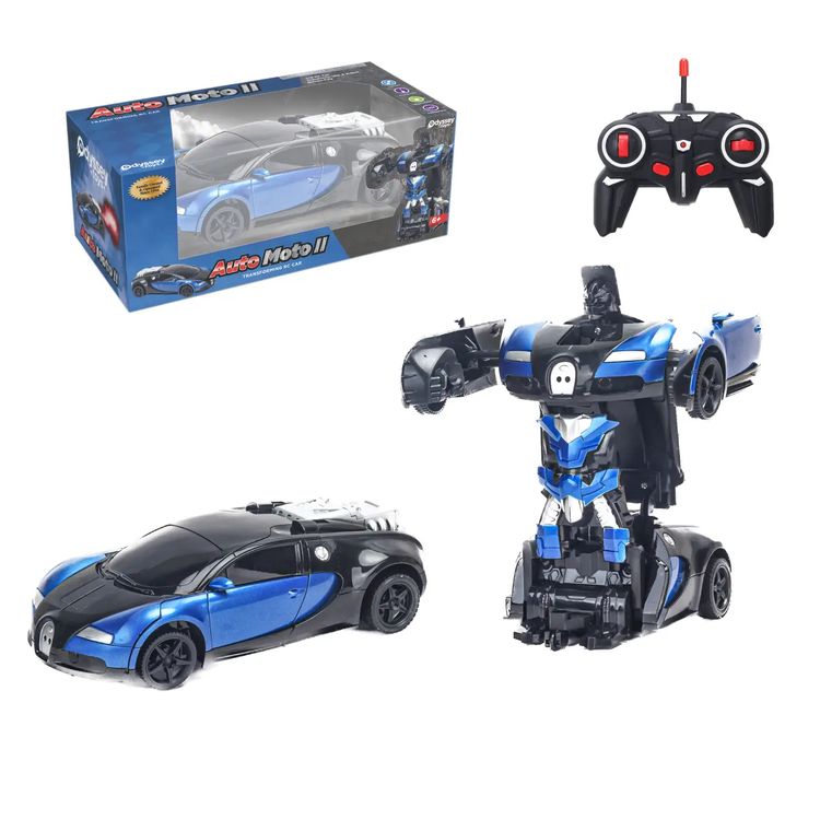 RC | Auto Moto 2 | Transforming Rc Car and Robot with Fog Blaster 6+ - 3