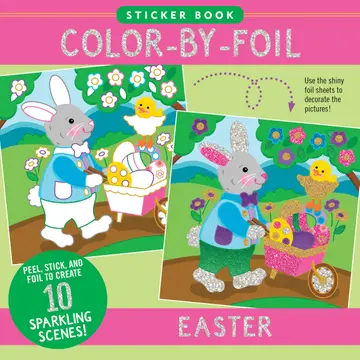 Color By Foil Sticker Book | Easter - CR Toys