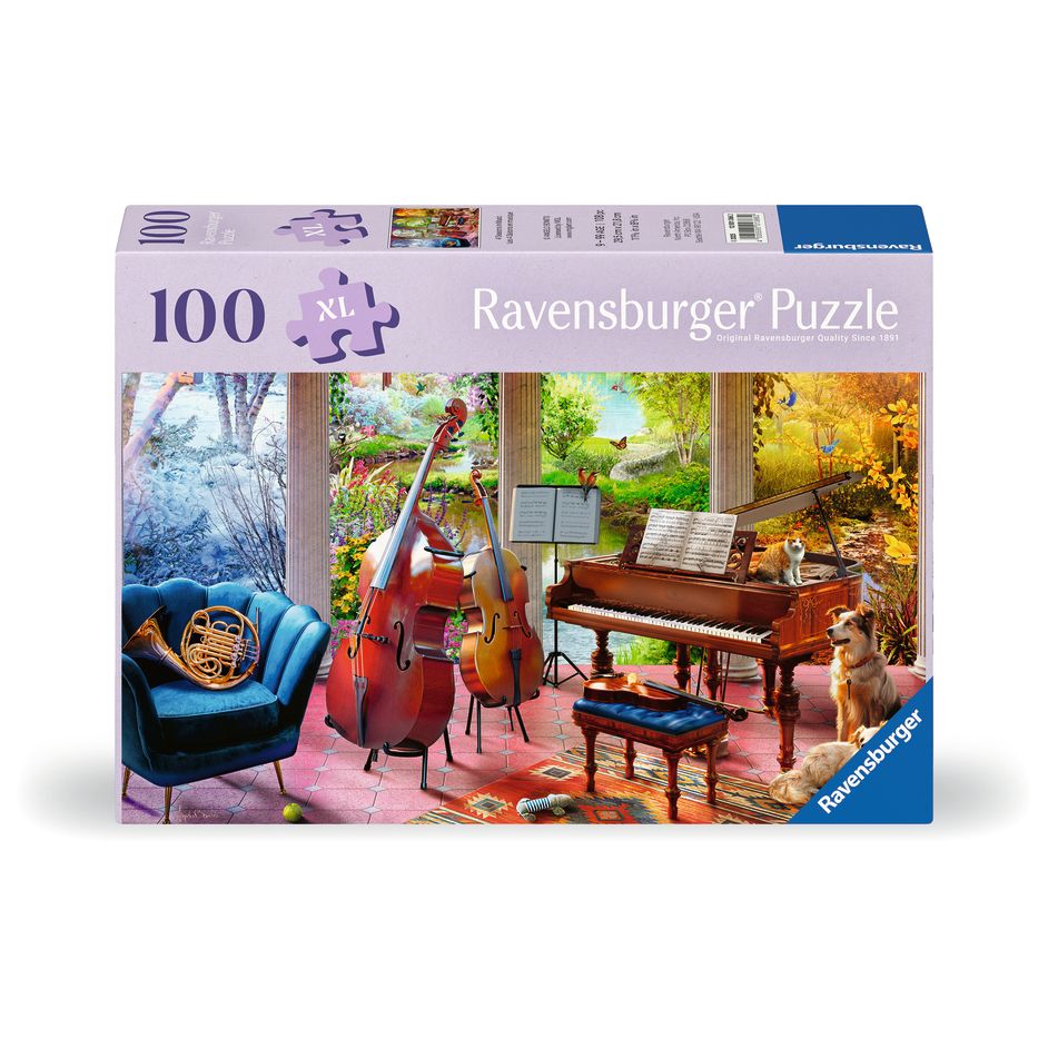 Puzzle | Four Seasons in Music | 100 Pc - CR Toys