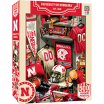 Nebraska Cornhuskers Locker Room 500pc Puzzle