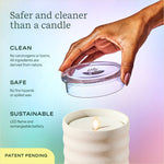 Lifelines | Flameless Candle Diffuser | Bubble Cream - 5