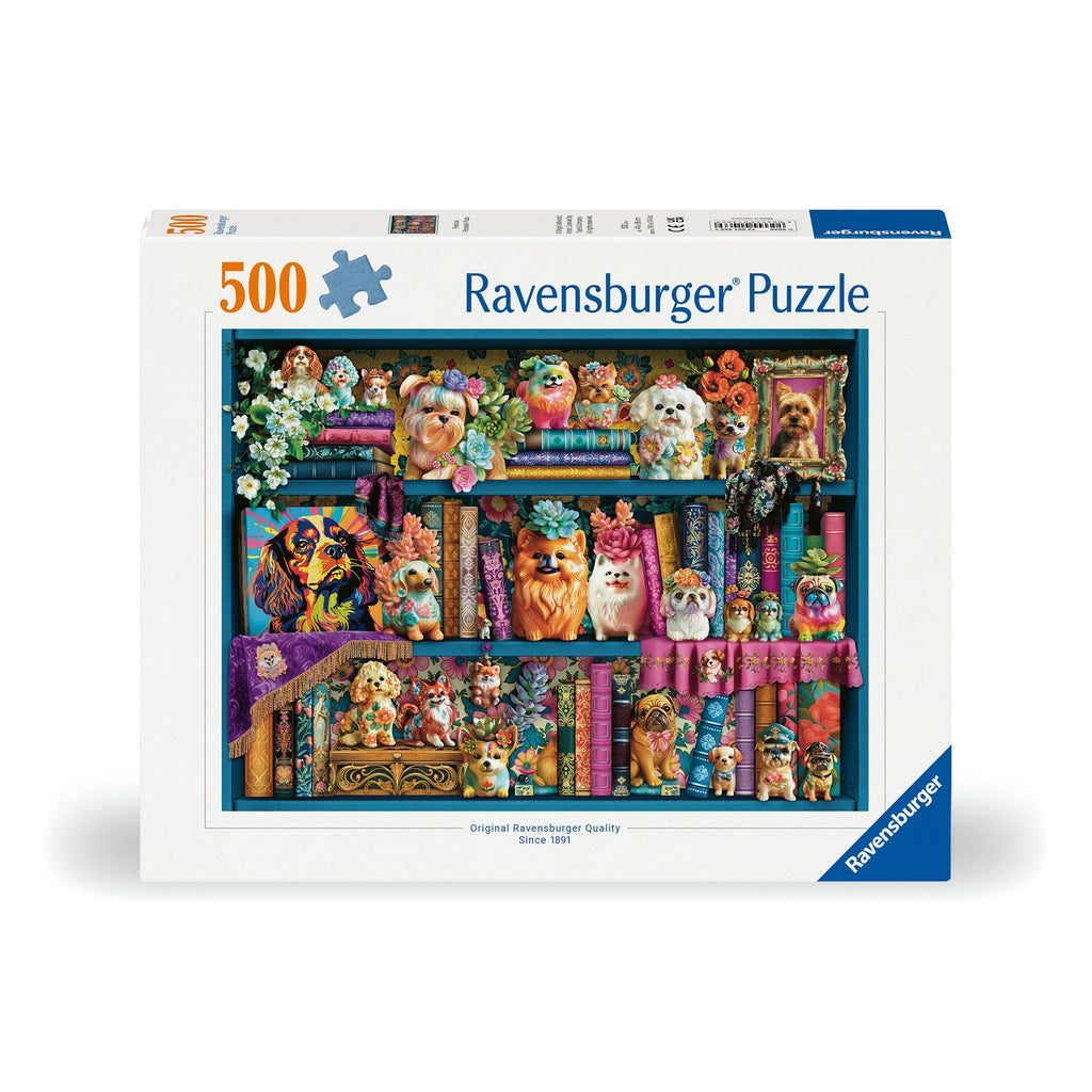 Puzzle | Precious Porcelain Pups | 500 Pc - CR Toys