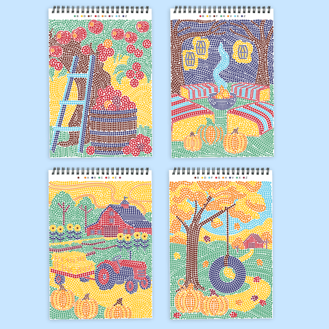 Lifelines | FlowArt Dot by Letter | Pumpkins & Pastures - 1