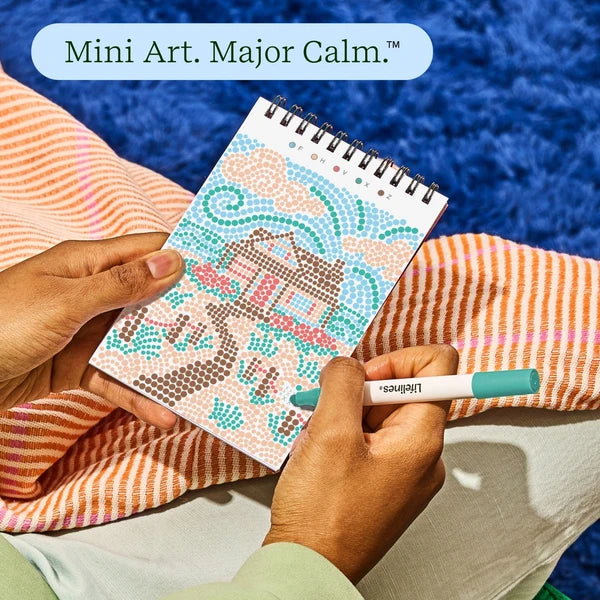 Lifelines | FlowArt Mini | Dot-By-Letter Coastal Calm - 2