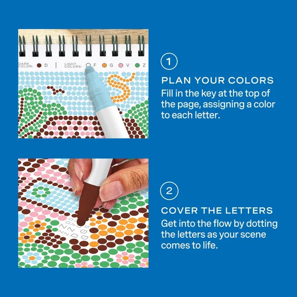 Lifelines | FlowArt Mini | Dot-By-Letter Cottage Garden - 5