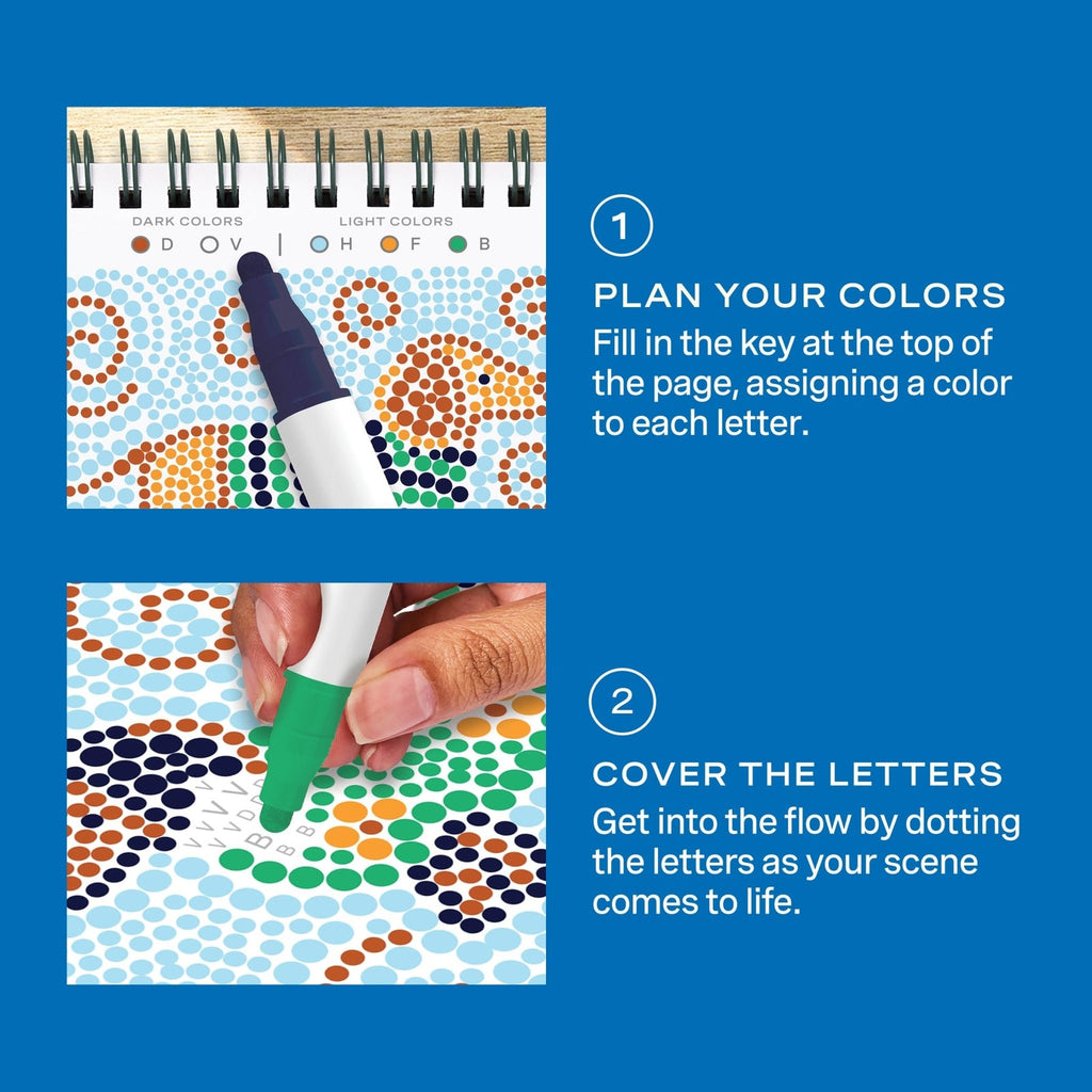 Lifelines | Flowart Mini | Dot by Letter | Furry Friends - CR Toys