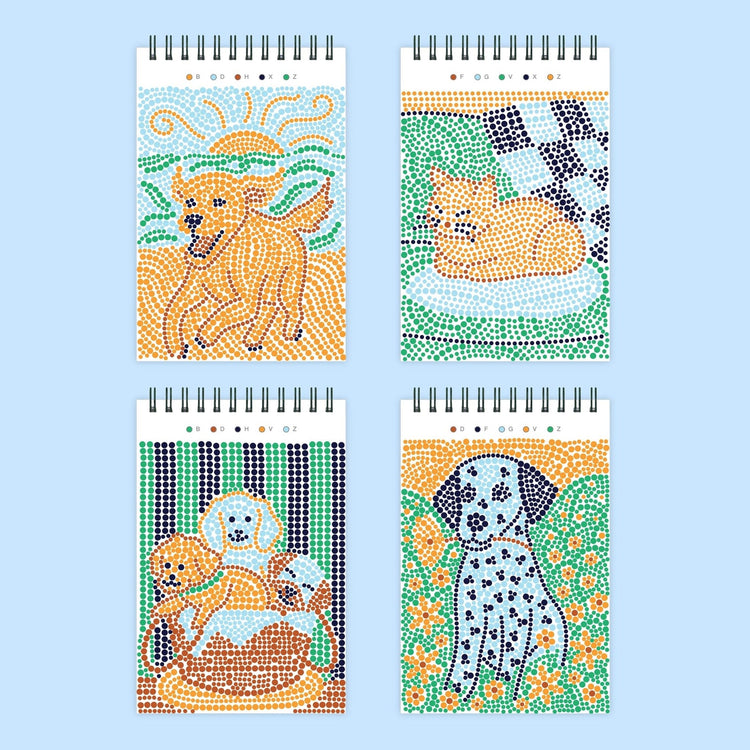 Lifelines | Flowart Mini | Dot by Letter | Furry Friends - CR Toys