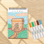 Lifelines | FlowArt Mini | Dot-By-Letter Postcard Places - 3