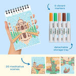 Lifelines | FlowArt Mini | Dot-By-Letter Postcard Places - 6