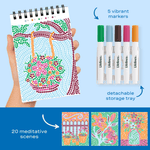 Lifelines | Flowart Mini | Dot by Letter | Pretty Petals - CR Toys