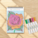 Lifelines | Flowart Mini | Dot by Letter | Pretty Petals - CR Toys