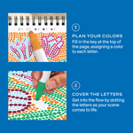 Lifelines | Flowart Mini | Dot by Letter | Pretty Petals - CR Toys