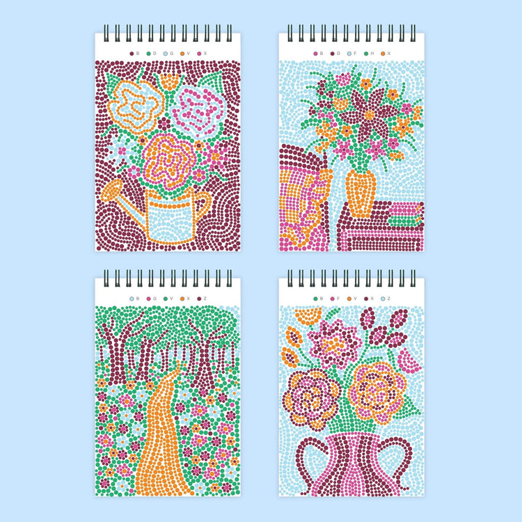 Lifelines | Flowart Mini | Dot by Letter | Pretty Petals - CR Toys