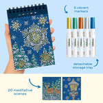Lifelines | Flow Art Mini | Snowflake Serenity - 3