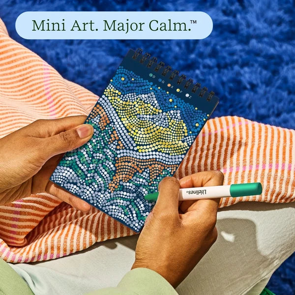 Lifelines | Flow Art Mini | Snowflake Serenity - 8