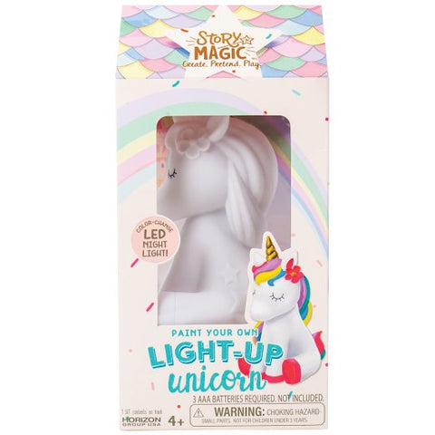 Paint You Own Light Up Unicorn 201244