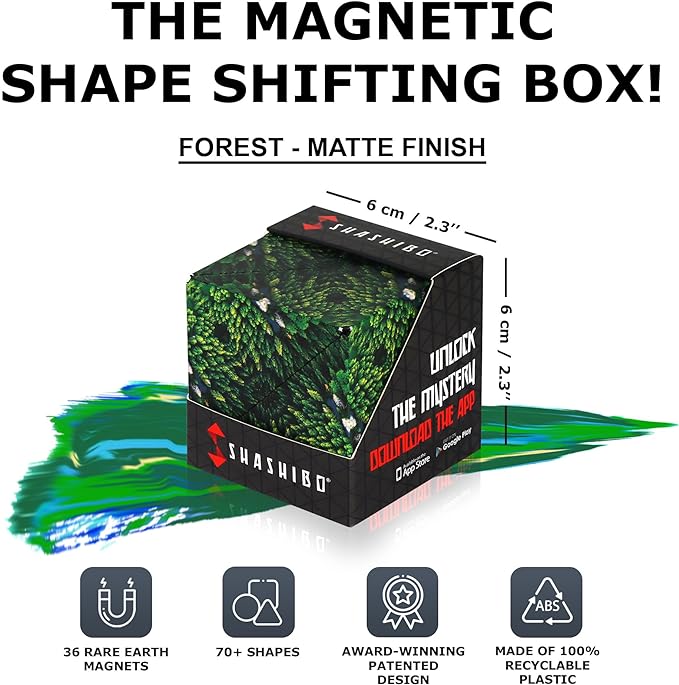 Shashibo Wild Series-Forest Magnetic Cube