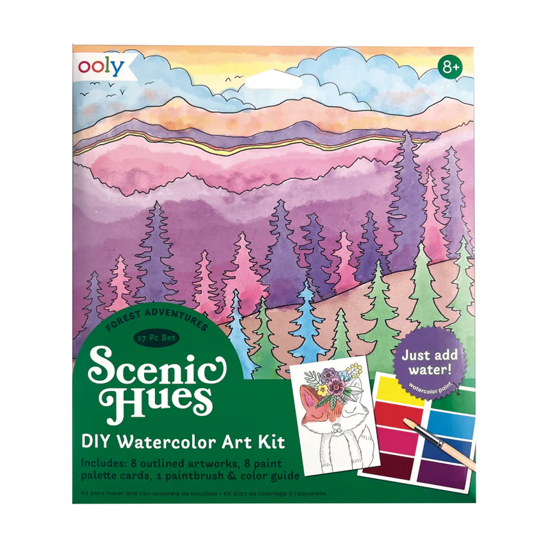 Scenic Hues Diy Water Kit Forest Adventure - CR Toys