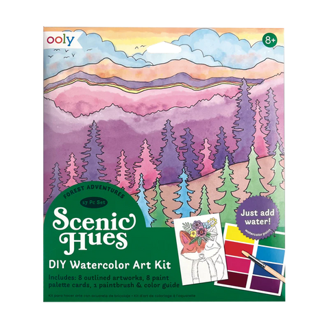 Scenic Hues Diy Water Kit Forest Adventure