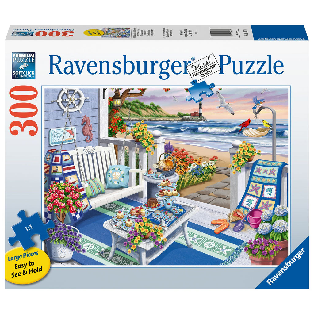 Puzzle | Seaside Sunshine | 300 pc Large Format - CR Toys