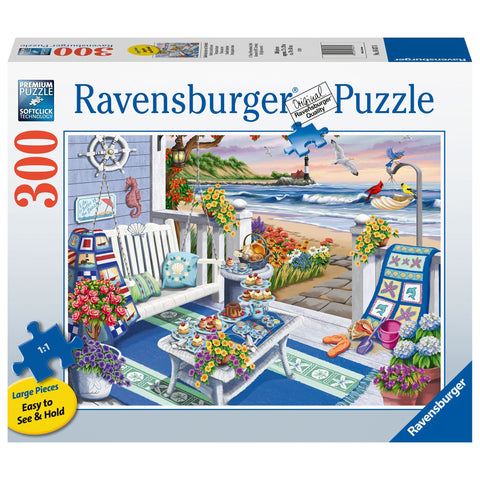 Puzzle | Seaside Sunshine | 300 pc Large Format - CR Toys
