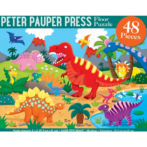 Dinosaurs | Kids' Floor Puzzle 48 PC - 1