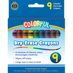 Dry-Erase Crayons | Colorful 3+