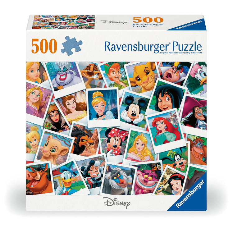 Puzzle | Disney Portraits | 500 pc Puzzle - CR Toys