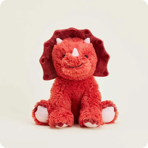 Cozy Plush Warmies Red Triceratops Cp-Tri-2