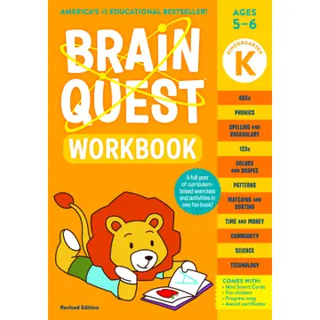Brain Quest Workbook: Kindergarten Revised Edition - CR Toys