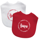 Nebraska Cornhuskers | Baby Bibs 2-Pack - 1