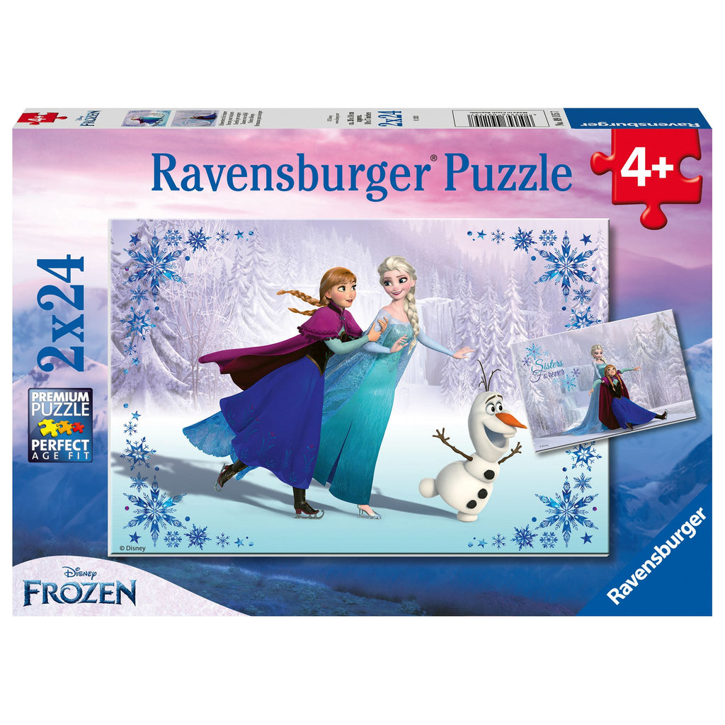 Puzzle | Frozen Sisters Always | 2 x 24 pc - CR Toys