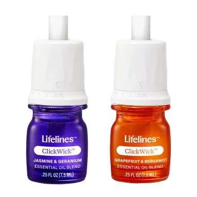 Lifelines Blends Click Wick Refill 2 Pack- Bloom & Citrus Ages 10+