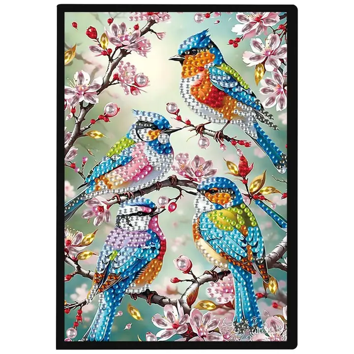 Diamond Painting | Spring Songbirds Notebook - 2