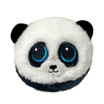 Ty Beanie Bellies Ball  | Checkers White Panda - 1