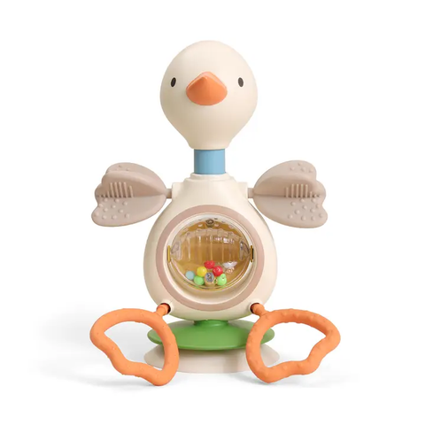 Itzy Twist & Bop | High Chair Sensory Toy Goose 3M+ - 1