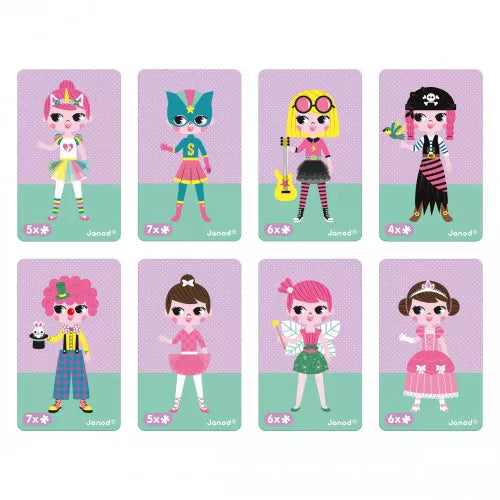 Magneti'Book Magneti Fun- Girl'S Costumes Playset