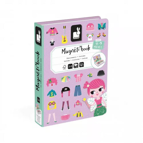 Magneti'Book Magneti Fun- Girl'S Costumes Playset