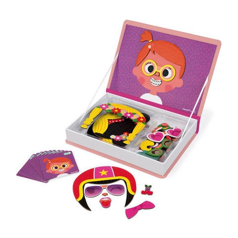 Magneti' Book | Girl's Crazy Faces 3+ - 1